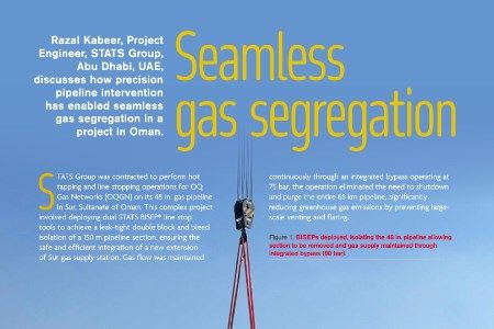 Seamless gas segregation