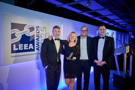 Winners lift their LEEA Awards and raise the industry